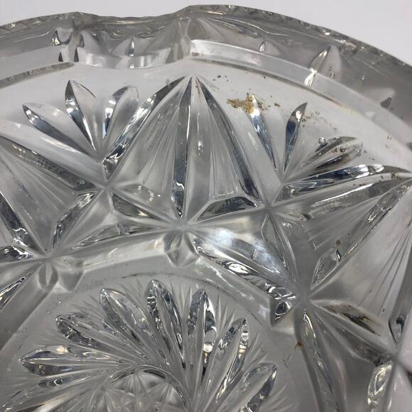 Vintage Heavy Vintage German Lead Crystal Ashtray Excellent Condition - Picture 5 of 6